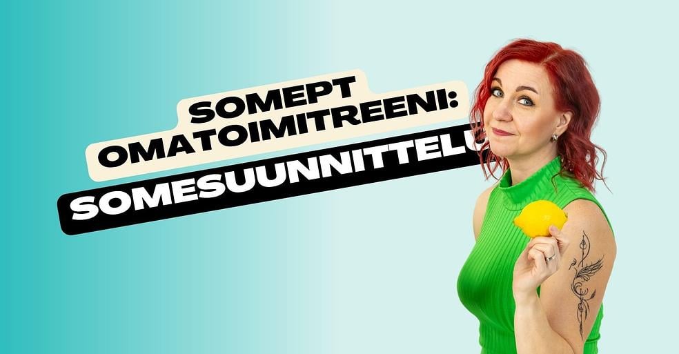SomePT omatoimitreeni: Somesuunnittelu by Somentekijät Oy